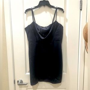 NEW…TOPSHOP Navy Satin Women's Top